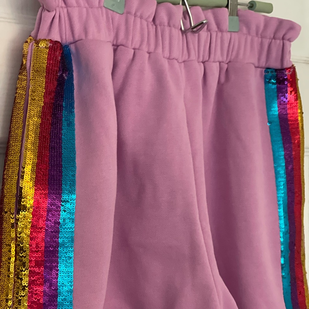 Queen of Sparkles Pink Shorts (New w/ Tags!) - Picture 8 of 10